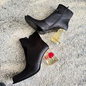 Maison Margiela Rose and Cigarette Heel Boots